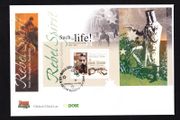2001 Ireland Irish Heritage in Australia Commemorative Stamp Miniature Sheet An Post First Day Cover (FDC).