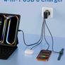65W USB C Charger, 4-Port GaN Super Fast Charging Plug & 2M Cable Multi PD/PPS UK Laptop Charger + Type C Cord for MacBook Pro/Air, iPad, iPhone 17/16/15, Samsung S26 S25, Chromebook Dell HP Image 6