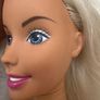 Barbie 1999 Blonde Hair Blue Eyes Doll Styling Head Mattel approx. 20 cm. Used Please see photos Image 5