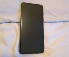 Google Pixel 4a 5g with Green Case