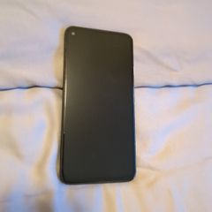 Google Pixel 4a 5g with Green Case