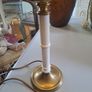 2 x Brass Vintage Candle brass Lamps Image 4