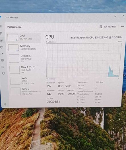 HP ProLiant ML10 Gen9 - Xeon | 20GB RAM | Quadro P2000