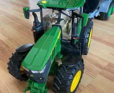 Bruder John Deere Tractor and Fliegl Slurry Tanker. Excellent Condition