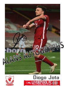 Liverpool -  Diogo Jota Autograph