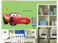main image for ad Disney Pixar Cars Lightning McQueen Wall Sticker