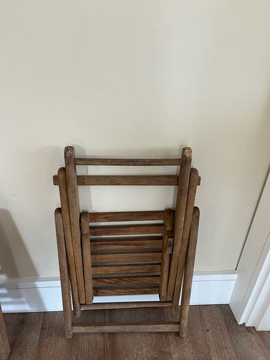 Vintage French Folding Chairs