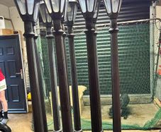 9no Fumagalli lamp posts