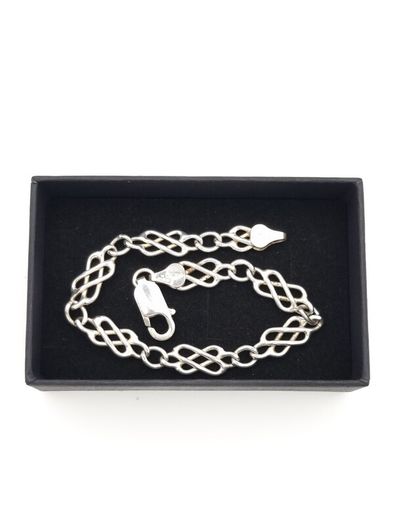 Signed Italian Sterling Silver Bracelet