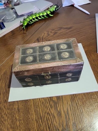 Old treasure box