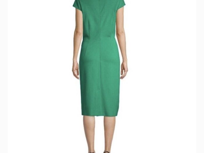 Diane Von Furstenberg Hadlie Evergeen dress size 8 New with tags
