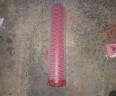 76MM x 300MM wet core 1/2 female fitting