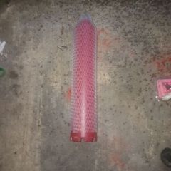 76MM x 300MM wet core 1/2 female fitting