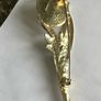 gold tone brooch Image 3