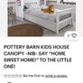 Pottery Barn Kids Tent Bed Canopy House Image 2