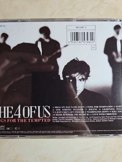 The 4 Of Us CD - Songs For The Tempted