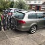 Exodus 470L roof box and 4 bike tow hitch carrier Image 4