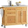 Bamboo Kitchen Island Cabinet Image 4