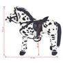 Standing Plush Toy Horse Black and White XXL Image 6