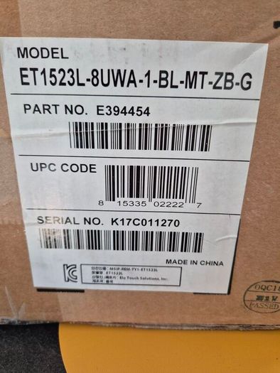 Brand new elo 1523L 15" Touchscreen Monitor