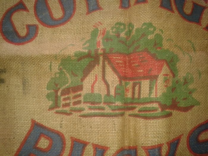 Old Decorative Hessian Sack