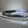 Kosta Boda art glass sculpture, Jonah and the whale Image 7