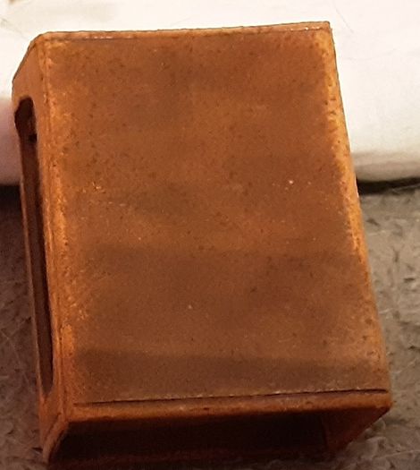 Nice leather match box case