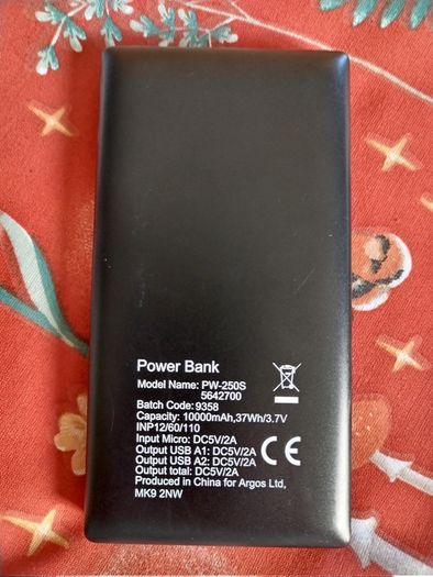 Set of x2 Usb Battery Banks