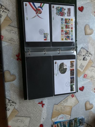 First Day Cover Album Collection 43x - 1984 - 2022