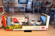 hot wheels Honda diorama box set