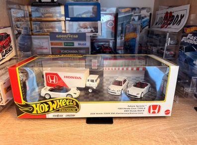 hot wheels Honda diorama box set