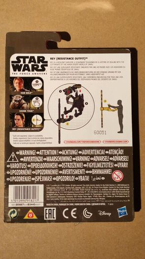 Star Wars The Force Awakens 3.75 inch Ray