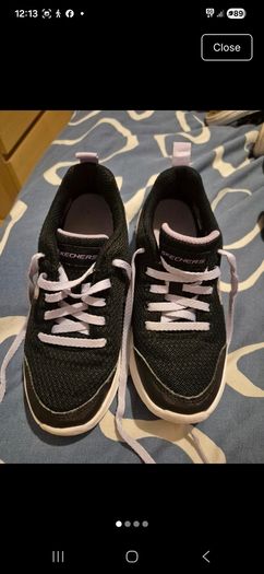 Bag of girls shoes