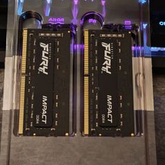 Kingston Fury Impact DDR4 Laptop RAM 16GB (2x8)
