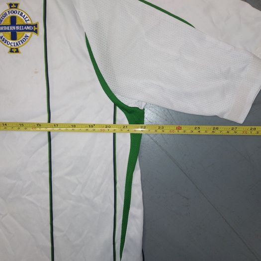 Player Issue (L) Northern Ireland 2008 Jersey Shirt Umbro Vintage Retro Away Soccer Football Irish Green Norn iron Large