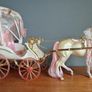 Vintage 1991 Barbie Crystal Carriage Image 9
