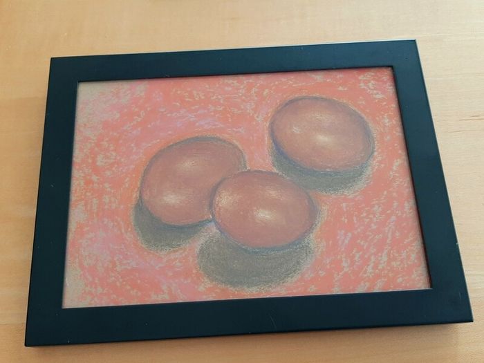 Original art (brown eggs)