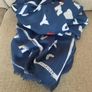 Tommy Hilfiger scarf made in Italy 190cm x 80cm in very good condition with FREE STANDARD POSTAGE INCLUDED Image 2