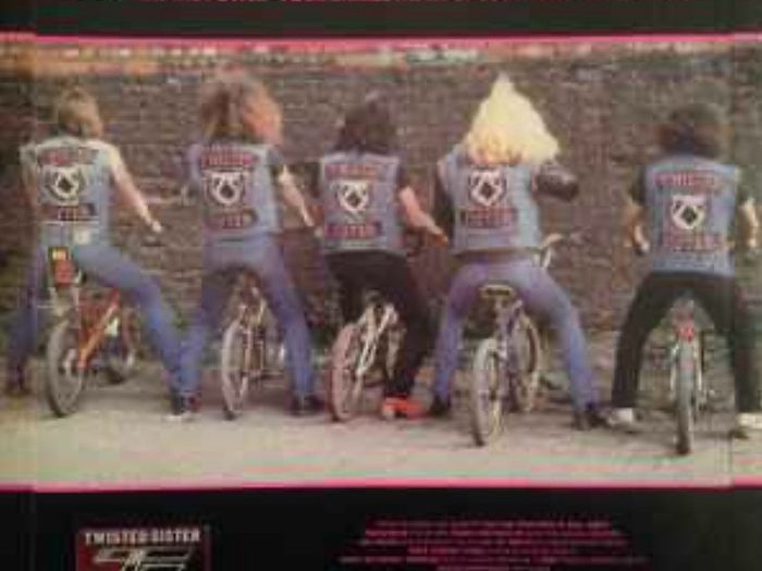 Twisted Sister limited edition 12 inch 1983 release you can't stop rock and roll vinyl record in vg+ condition