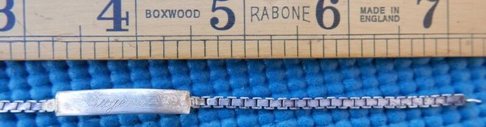 Vintage Sterling Silver 925 Eugene Bracelet 7,1g L-7,5"