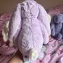 New jellycat medium lilac bunny Image 3