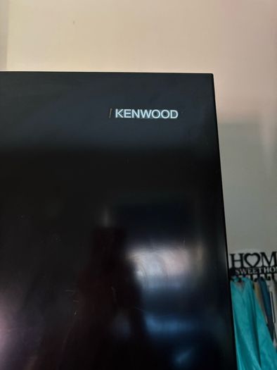 Kenwood black fridge freezer