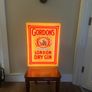 Vintage Gordon's London Dry Gin Illuminated Sign Image 2