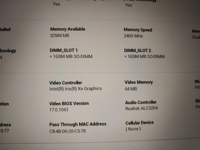 Dell Latitude 3420