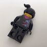The Lego Movie Wyldstyle Lego Mini Figure closed mouth Image 2