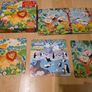 Bundle of 3 Toddler Puzzles - Tidlo Sensory, Usborne Jigsaw Set & Wooden Zoo Board Image 2
