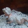 Vintage Bisque Piano Baby Image 2