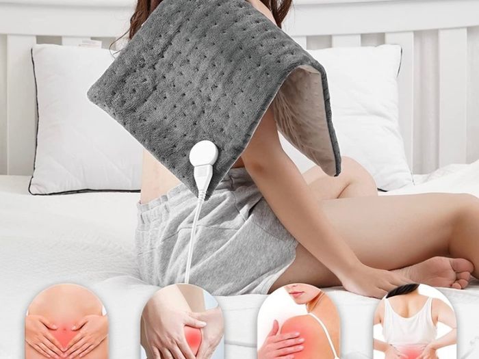 Heating Pad Electric Heat pad for Back Neck with Fast Heating Technology, 6 Heat Settings & Auto Shut Off, Machine Washable MULTIPLE COLOURS AVAILABLE, SEE PHOTOS (FREE POSTAGE)