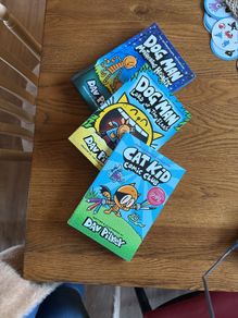 Dog Man books x 3