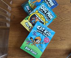 Dog Man books x 3